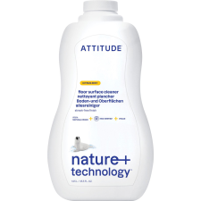 Attitude padló- és fatisztítószer citromhéj illat, 1,05 l (626232405101) tisztító- és takarítószer, higiénia