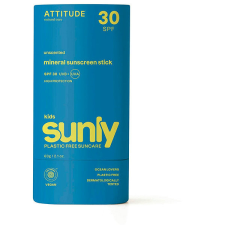 Attitude Sunly 100% ásványi anyagból készült, teljes testápoló SPF 30 60 g naptej, napolaj