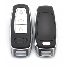 Audi 3 gombos kulcsház – keyless autó tuning