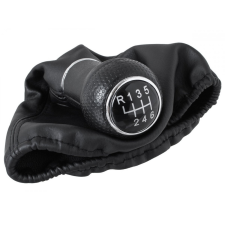  Audi A4 B5 94-01 FEKETE sebességváltó gomb + 6-sebességes Váltószoknya váltógomb