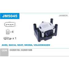  Audi A4-B5 gyújtótrafó - Janmor (JM5045) autóalkatrész