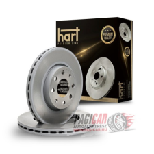 Audi A4-B6 első féktárcsa (280mm, hűtött) - Hart Premium SZETT (2db) autóalkatrész