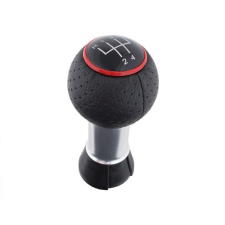  Audi A4 B7 04-07 sebességváltó gomb FEKETE + PIROS GYŰRŰ 5 SEBESSÉGES váltógomb