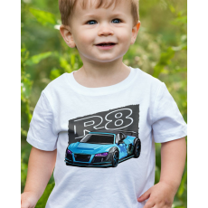  Audi ajándékok - Audi R8 gyerek póló