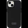 Audi Apple iPhone 13 / 14 / 15 szilikon tok, fekete (AU-LSRIP15-Q3/D1-BK)