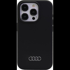 Audi Apple iPhone 15 Pro Max szilikon tok, fekete (BRA100513) tok és táska