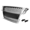 Audi Audi A5 07-06.11 Ezüst Jelnélküli Rács