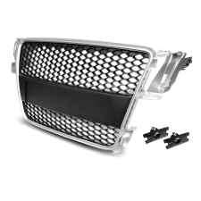 Audi Audi A5 07-06.11 Ezüst Jelnélküli Rács hűtőrács