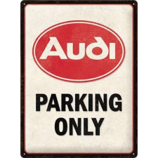Audi AUDI Parking Only - Fémtábla dekoráció