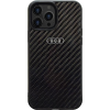 Audi Carbon Fiber iPhone 14 Pro Max 6.7" Fekete Keménytok (AU-TPUPCIP14PM-R8/D2-BK)