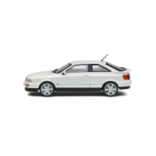  Audi Coupe S2 Turbo fehér 1992 modell autó 1:43 makett