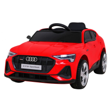 Audi E-Tron Sportback piros elektromos autó elektromos járgány