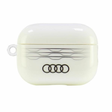 Audi IML geometrikus mintás tok AirPods Pro 2-höz - fehér fülhallgató, fejhallgató tok