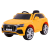 Audi Q8 LIFT elektromos autó, sárga, 12V, 109x66x55cm, szett távirányítóval