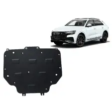  Audi Q8 váltóvédő lemez - (2018-2026) karosszéria elem