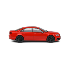  Audi S8 D3 5.2l -V10 2010 piros modell autó 1:43 makett