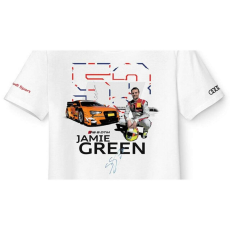 Audi Sport férfi fan póló "Jamie Green"