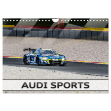  Audi Sports (Wandkalender 2024 DIN A4 quer), CALVENDO Monatskalender naptár, kalendárium