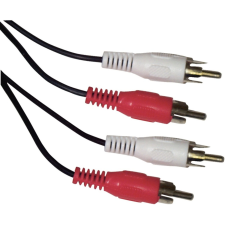 Audió-összekötő sztereó RCA dugó 5 m CIK050 053 audió/videó kellék, kábel és adapter