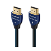 Audioquest Blueberry HDMI 2.1 - HDMI 2.1 kábel 1.5m Fekete/Kék (HDM18BLUE150)