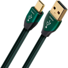 Audioquest Forest USBFOR0.75MI USB-A apa - Micro USB-B apa 2.0 Adat és töltőkábel - Fekete (0.75m) kábel és adapter