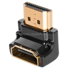 Audioquest HDM90N HDMI Type A aljzat - Type A aljzat aranyozott csatlakozós 90 fokos adapter (HDM90N) kábel és adapter
