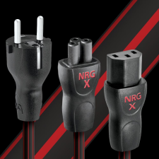Audioquest NRGX3EUC131M 220V hálózati tápkábel 1m (NRGX3EUC131M) kábel és adapter