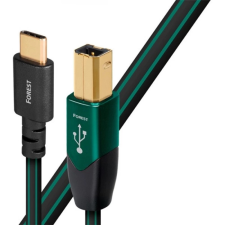 Audioquest USB 2.0 Type C Átalakító Fekete-Zöld 75cm USBFOR20.75CB kábel és adapter