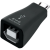 Audioquest USB 3.0 Mini USB Átalakító Fekete 3cm USBMICROAD