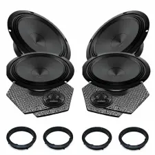  Audison Prima autóhangszóró csomag Skoda Enyaq 2020-hoz, 100W RMS elektromos alkatrész
