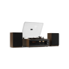  Audizio Boston Bakelit lemezjátszó szett + 2db hangfal, Bluetooth