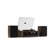 Audizio Boston Bakelit lemezjátszó szett + 2db hangfal, Bluetooth lemezjátszó