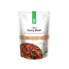 Auga - Bio Red Curry Bowl vörös curry fűszerekkel, shiitake gombával és lencsével, 283g  *CZ-BIO-001 certifikát alapvető élelmiszer