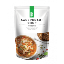 Auga Organic Sauerkraut soup 10 x 400 g reform élelmiszer