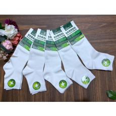 Aura Via Aura.via Bambusz Férfi köztes szárű zokni FFZ362 1cs/5pár fehér