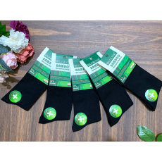 Aura Via Aura.via férfi bambusz hosszú száru zokni FF9308 1cs/5pár fekete