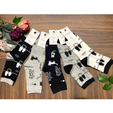 Aura Via aura.via női zokni mintás! 5pár/cs NZP8757