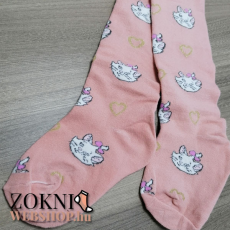 Aura Via LÁNY harisnyanadrág CICA mintás-rózsaszín 7-9 év