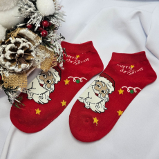 Aura Via Mikulásos-Karácsonyi női titokzokni 38-41