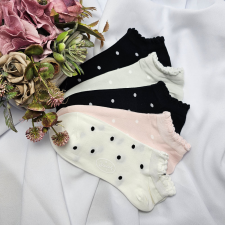 Aura Via Női titokzokni pöttyökkel 5 pár/cs 35-38 női zokni