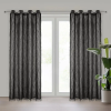  Aurora Eva Minge fekete design függöny 140x250 cm
