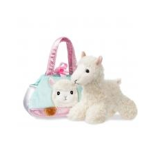 Aurora Fancy Pals, Alpaka táskában 20 cm Aurora gyerek hátizsák, táska