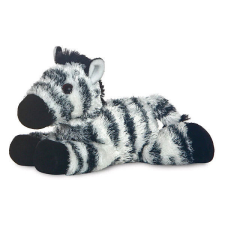 Aurora Mini Flopsies 20 cm-es plüss zebra plüssfigura