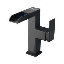 AUSTLER FH-3123 smart mosdó csaptelep - digitális vízhőfok kijelző (fekete) csaptelep