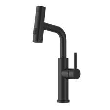 AUSTLER S3281E-1 mosogató csaptelep - kihúzható multifunkciós fej - (fekete) csaptelep