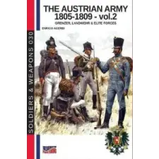  Austrian army 1805-1809 - vol. 2 – ENRICO ACERBI idegen nyelvű könyv