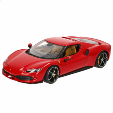  Autó Bburago Ferrari 296 GTB 1:18 autópálya és játékautó