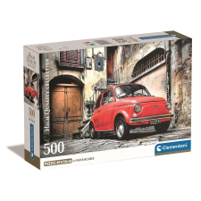 Autó Cinquecento 500 db-os puzzle Clementoni puzzle, kirakós