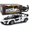  Auto R/C McLaren Senna Rastar 1:14 fehér távirányítással