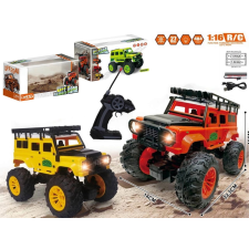 Auto R/C terepvilágítással és USB-töltéssel távirányítós modell